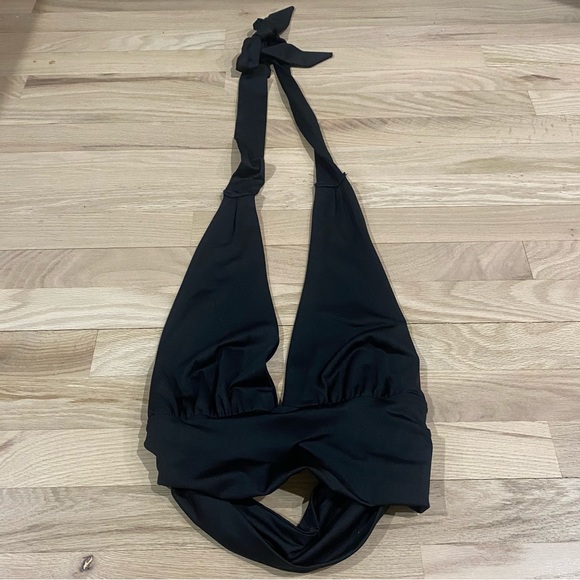 Black Halter Top - Picture 7 of 7